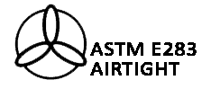 Rated ASTM E283 Airtight construction.